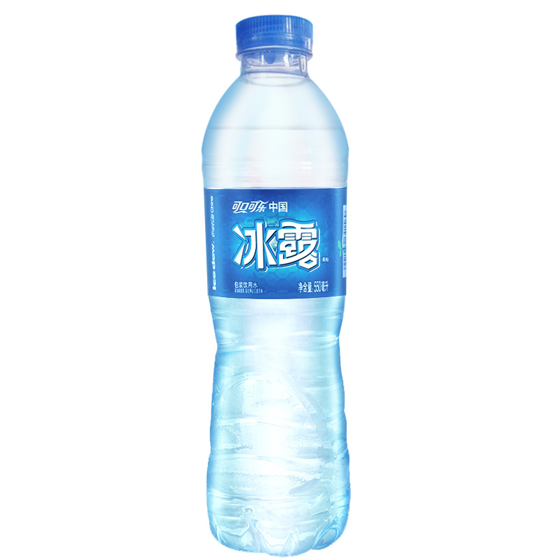 冰露饮用纯净水550ml*24瓶包装 饮用水可口可乐出品 同城满百包邮