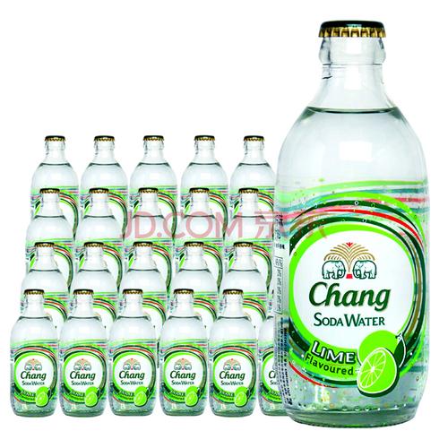 泰象玻璃瓶汽水 泰国进口水饮品大象牌饮用水气泡水325ml/瓶象牌苏打